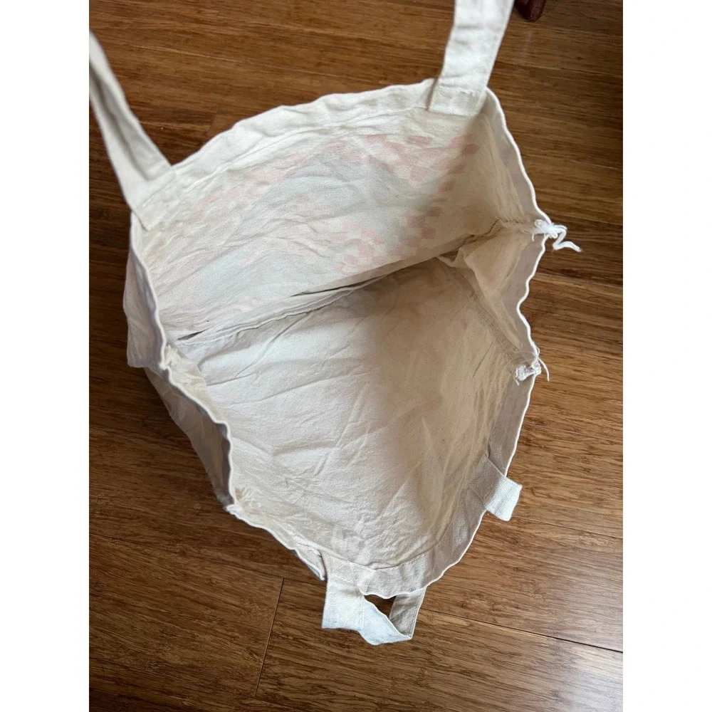 Harry Styles Tote Bag Indie Cream Love On Tour Concert Rabbit Checkered Merch